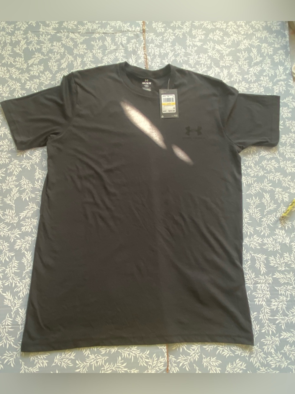 Under Armour Black Short Sleeve Crew Neck Performance Tee